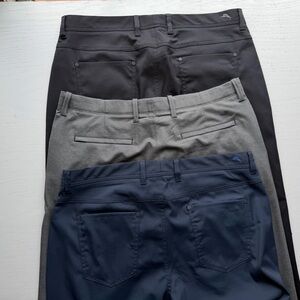 Lot 3 Tommy Bahama On Par Island Zone Pants Men Size 36 X 30